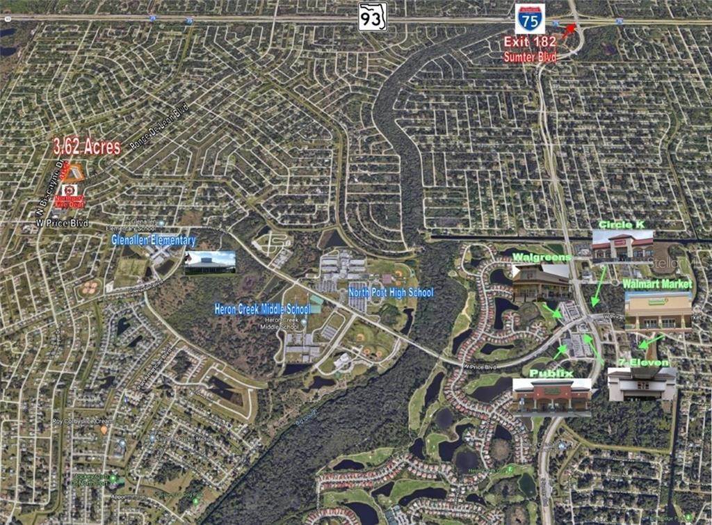 土地,用地 为 销售 在 1200 N BISCAYNE DRIVE 北港, 佛罗里达州 34291 美国