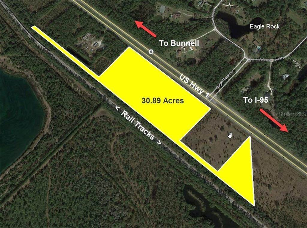 Land for Sale at US HWY 1 (30.89 AC) Bunnell, Florida 32110 United States