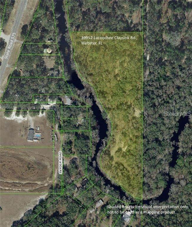 Land for Sale at 39952 LACOOCHEE CLAYSINK ROAD Webster, Florida 33597 United States