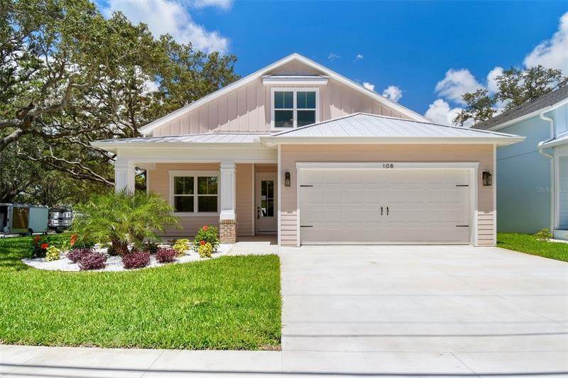Single Family Homes for Sale at 108 VINCENT STREET Crystal Beach, Florida 34681 United States