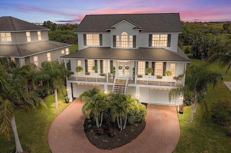 Single Family Homes 为 销售 在 20 ISLAND COURT Terra Ceia, 佛罗里达州 34250 美国