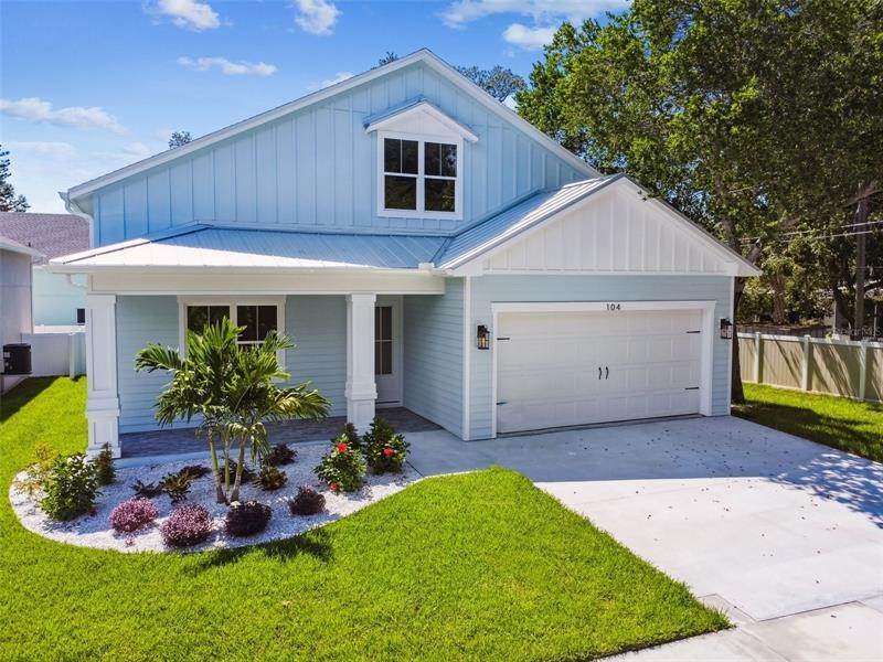 Single Family Homes for Sale at 104 VINCENT STREET Crystal Beach, Florida 34681 United States