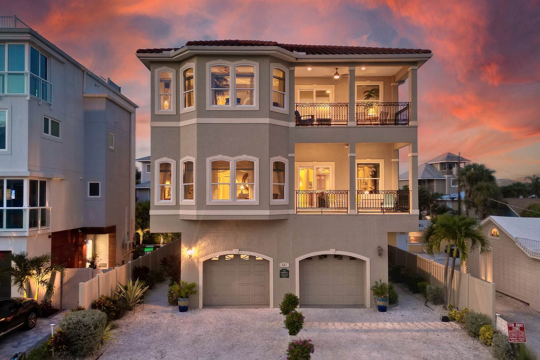 Single Family Homes 为 销售 在 SIESTA KEY 661 Beach Road , A&B 萨拉索塔, 佛罗里达州 34242 美国